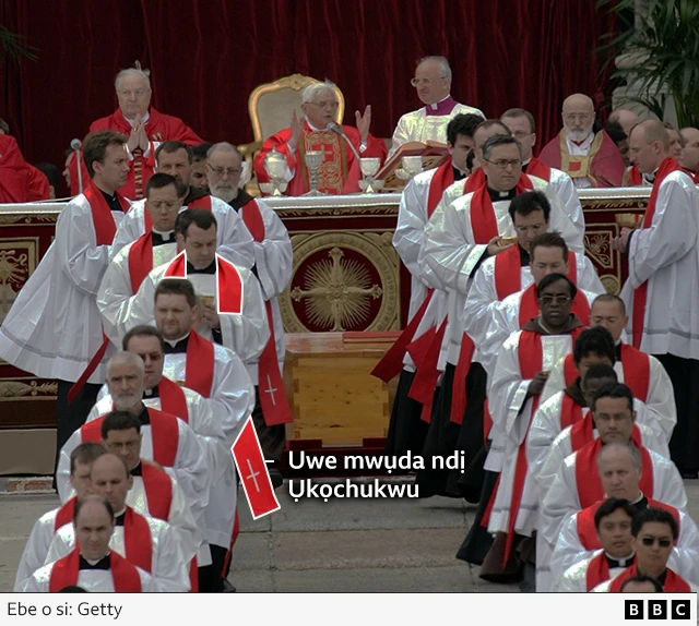 Ndị Ụkọchukwu n'oge akwamozu Popu na Vatịkan