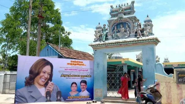 கமலா ஹாரிஸின் பூர்வீக கிராமம் 