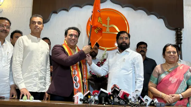 अभिनेते गोविंदांचा शिवसेनेत प्रवेश