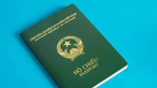 Mẫu hộ chiếu Việt Nam cũ