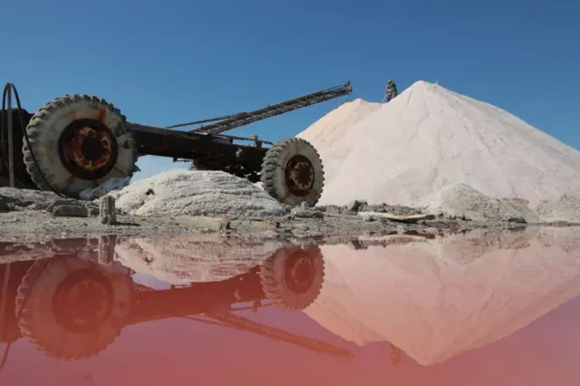 Ucrania posee importantes reservas de minerales.