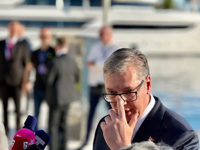 Predsednik Srbije Aleksandar Vučić