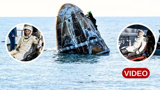 సునీతా విలియమ్స్, బ్యారీ బుచ్ విల్‌మోర్‌