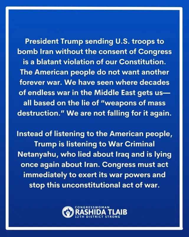 رشیدہ طالب کا بیان جو انھوں نے ایکس پر پوسٹ کیا