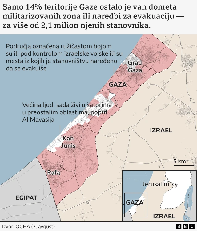 gaza, zone u gazi, militarizovane zone u pojasu gaze