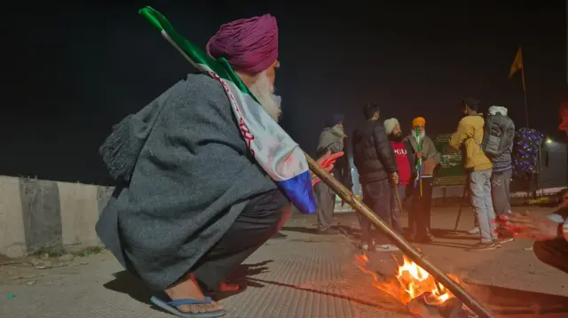 ખેડૂત આંદોલન શંભુ બોર્ડર પંજાબ ભારત ખેતી