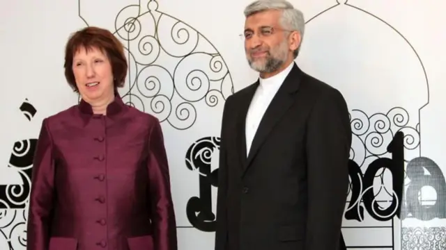 سعید جلیلی و کاترین اشتون