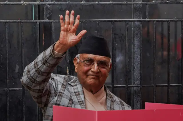 पूर्वप्रधानमन्त्री केपी शर्मा ओली
