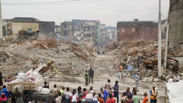 Billions of naira of goods destroy for Dosumu market