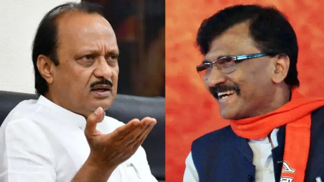 संजय राऊत, शरद पवार, अजित पवार, राष्ट्रवादी काँग्रेस, शिवसेना