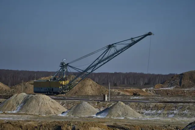 ၂၀၂၅ ခုနှစ် ယူကရိန်းနိုင်ငံက မြေရှားသတ္တုတွင်းမြင်ကွင်း 