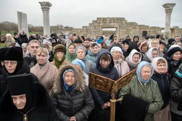 Богослужіння у Херсонесі 