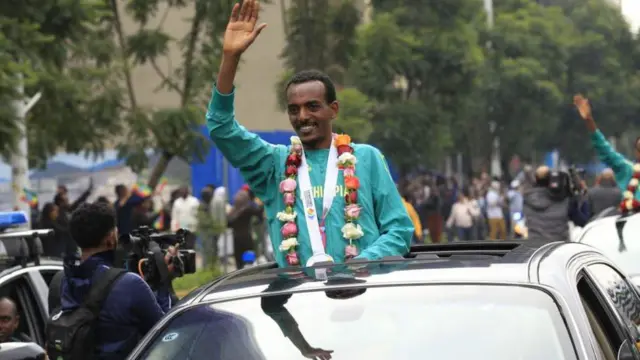 የኢትዮጵያ አትሌቲክስ ቡድን አባላት