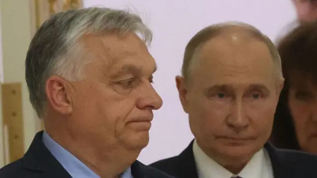 Віктор Орбан і Володимир Путін