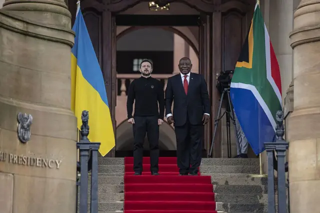 Zelensky and Ramaphosa