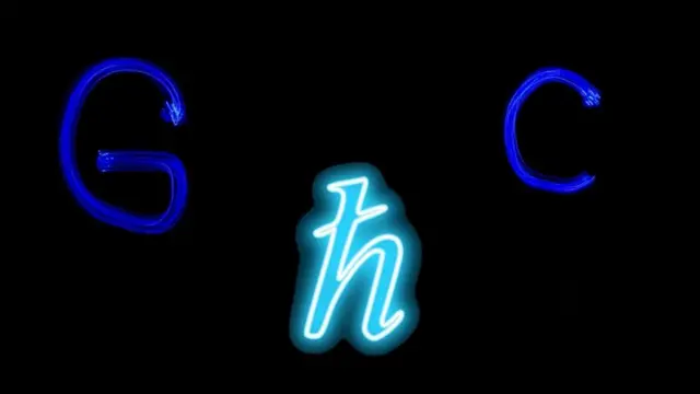 Des lettres alphabeitiques en gros caractère