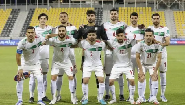 تیم فوتبال ایران که به بیشکیک رفته است