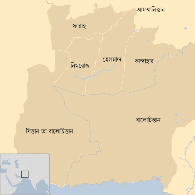 পাকিস্তানের মোট ভূমির প্রায় ৪৪% বালোচিস্তানে। তবে দেশটির মোট জনসংখ্যার (২৪.১ কোটি) মাত্র ৬% বাস করে ঐ অঞ্চলে। 