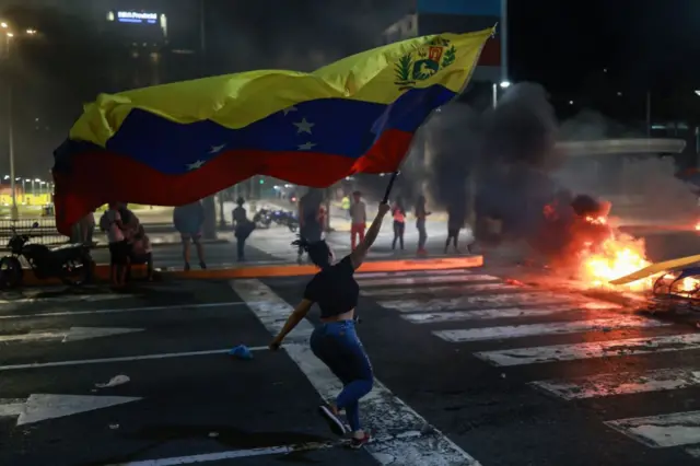 Protestas en Caracas