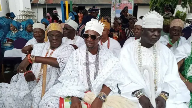 Àwọn tó wá kópa níbi ayẹyẹ ọdún Ọlọ́jọ́