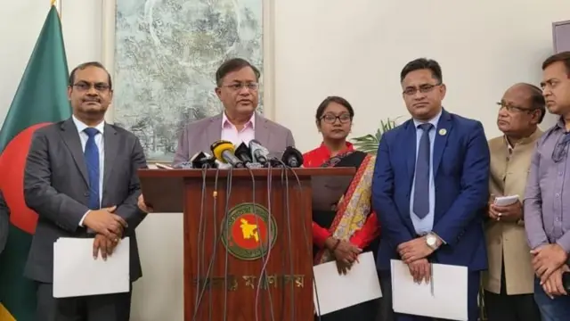 বাংলাদেশের পররাষ্ট্রমন্ত্রী ড. হাছান মাহমুদ।