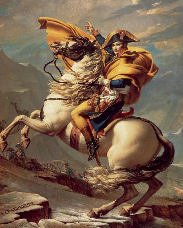 Pintura equestre de Napoleão