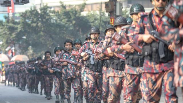 নির্বাচন ঘিরে নিরাপত্তা