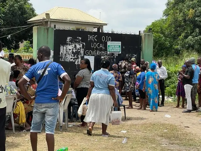 Ụlọọrụ Inec dị n'Ojo Legọs