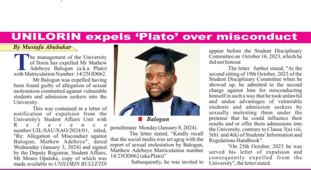 Aworan abala atẹjade igbadegba ti fasiti fi ikede lile Plato lọle si