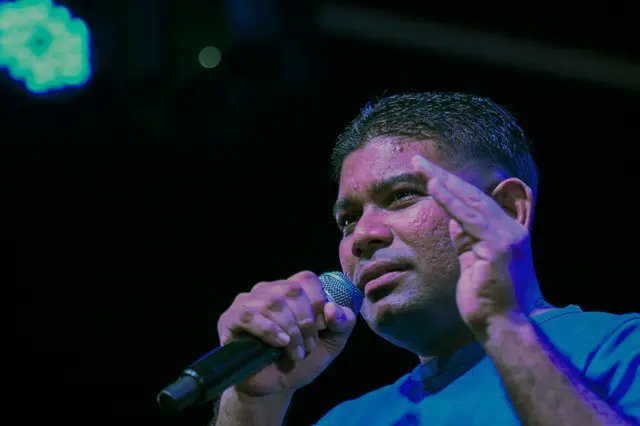  Azruddin Mohamed candidato a al presidencia de Guyana por el partido WIN 