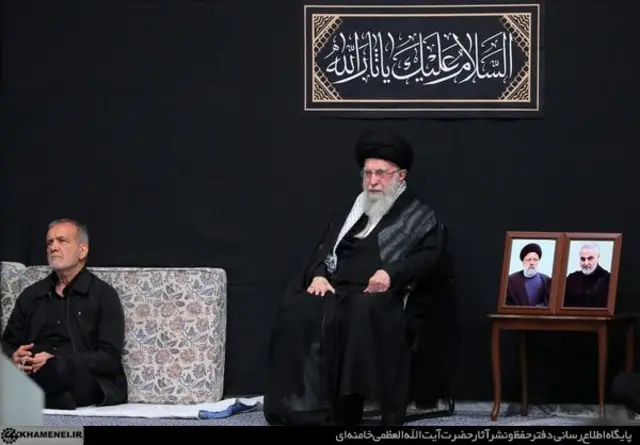 خامنه ای و پزشکیان