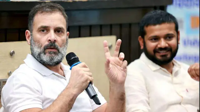 राहुल गांधी और कन्हैया कुमार