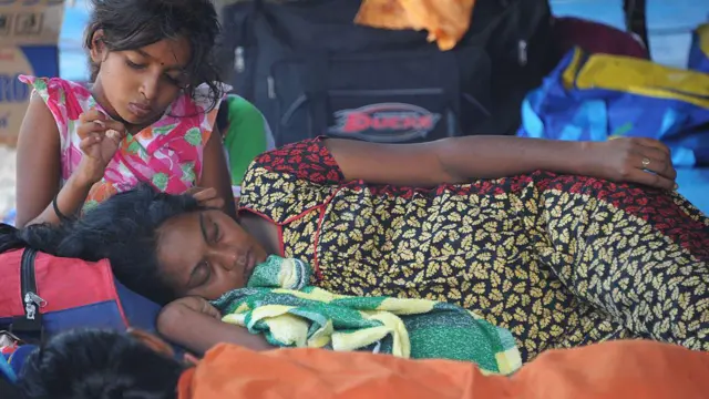 முகாமில் உள்ள இலங்கை அகதிகள் (கோப்புப்படம்)
