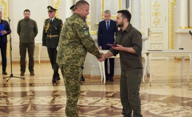 یوکرین کے صدر ولادیمیر زیلینسکی