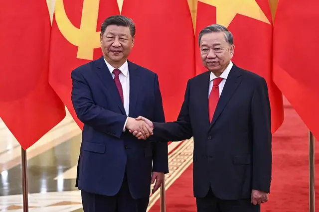 Ông Tập Cận Bình, ông Tô Lâm 
