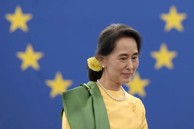 ၂၀၁၃ ခုနှစ်မှာ ဥရောပသမဂ္ဂပါလီမန်ရောက် ဒေါ်အောင်ဆန်းစုကြည် 