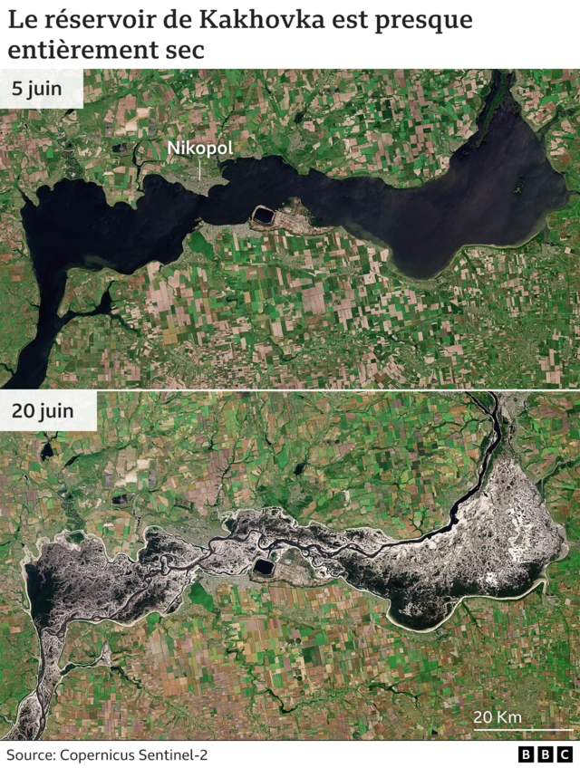 Réservoir de Kakhova