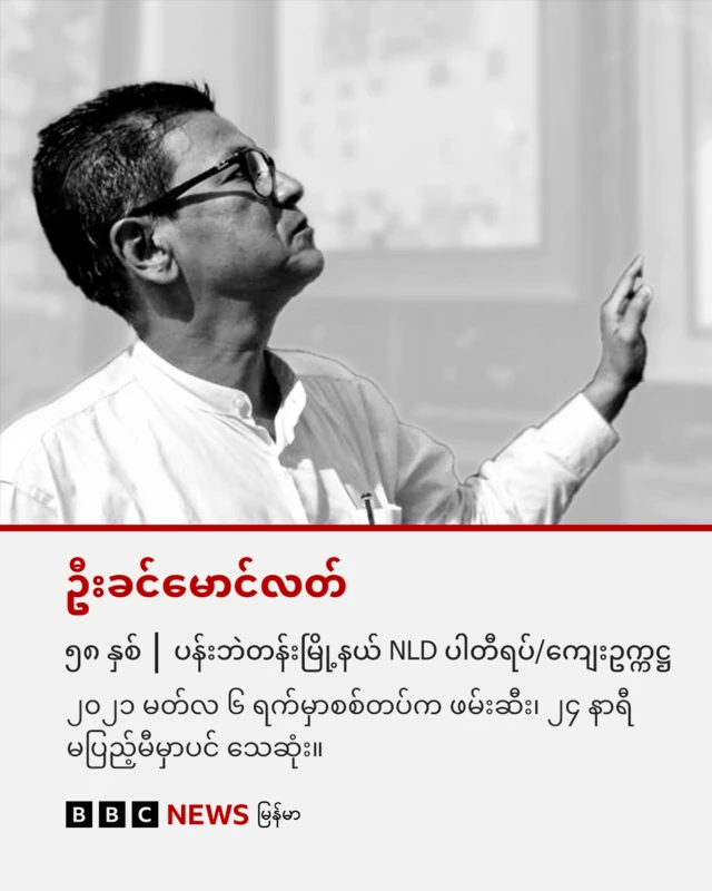 Khin Mg Latt, NLD member