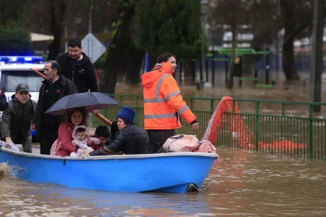 Inundaciones en Chile