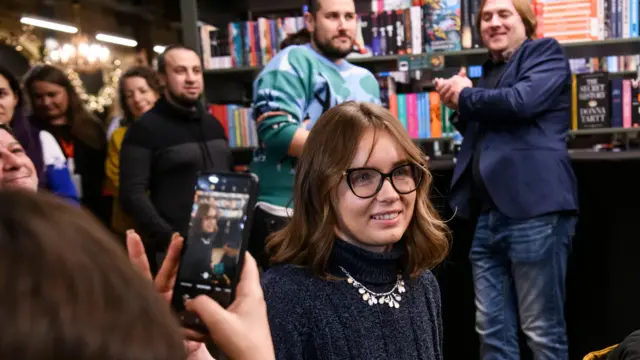 Євгенія Кузнєцова на нагородженні премії Книга року BBC-2023