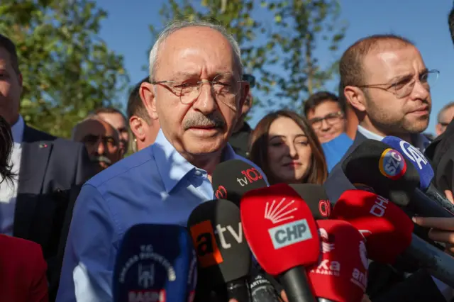 Kılıçdaroğlu CHP 100’üncü yıl etkinliklerinde Ankara'da gazetecilerin sorusunu kısa yanıtladı