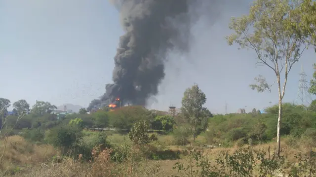 इगतपुरी, नाशिक, आग