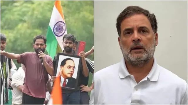 राहुल गांधी यांनी पोलिसांच्या लाठीचार्जवर प्रतिक्रिया दिली आहे.
