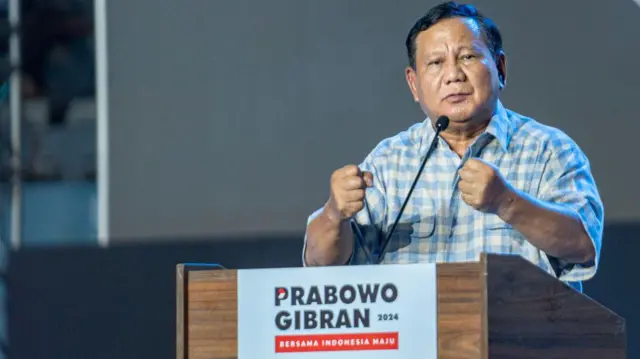 इंडोनेशिया के राष्ट्रपति प्राबोवो सुबिअंतो