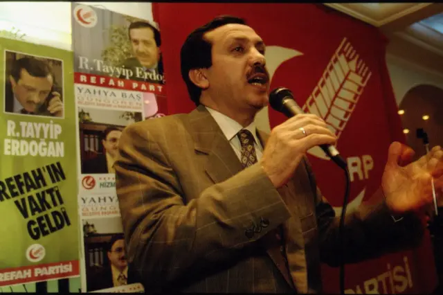 Recep Tayyip Erdoğan 90-cı illərdə