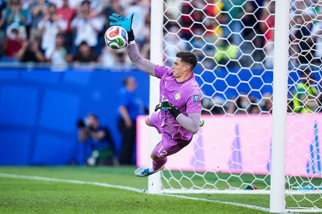 La atajada de Gill a Havertz