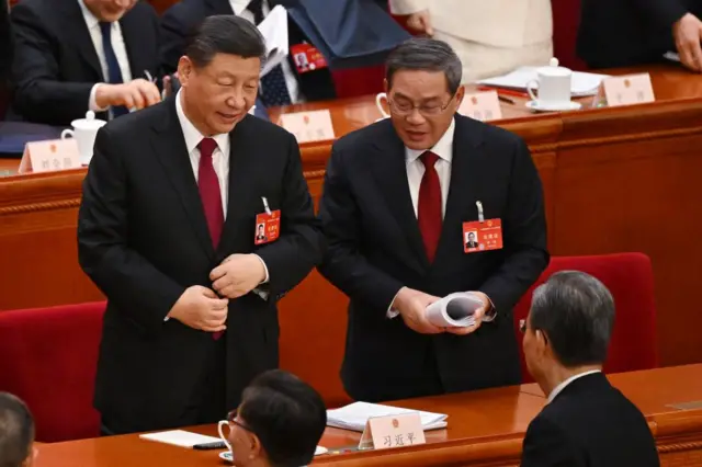 Ông Tập Cận Bình và ông Lý Cường