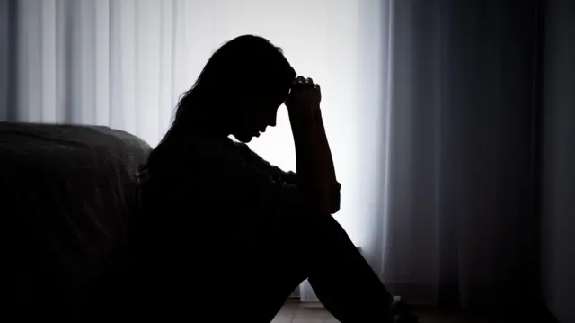 Ilustrasi seseorang mengalami depresi.