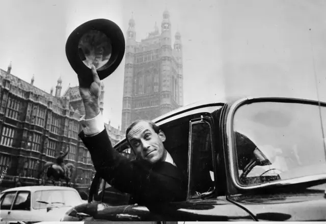 جنوری 1967 میں جیریمی تھورپ کو لبرل پارٹی کا لیڈر منتخب کیا گیا (کریڈٹ: گیٹی امیجز)
