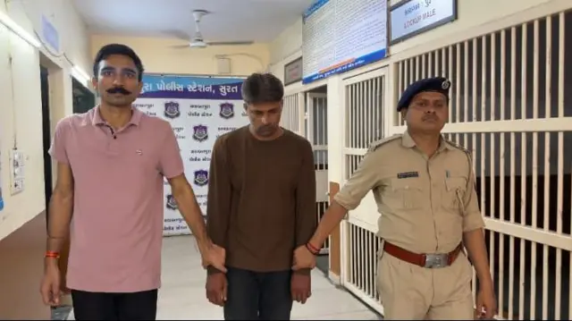 બીબીસી ગુજરાતી સુરત મહિલા પતિ પત્ની હત્યા મૃતદેહ સિમેન્ટ 